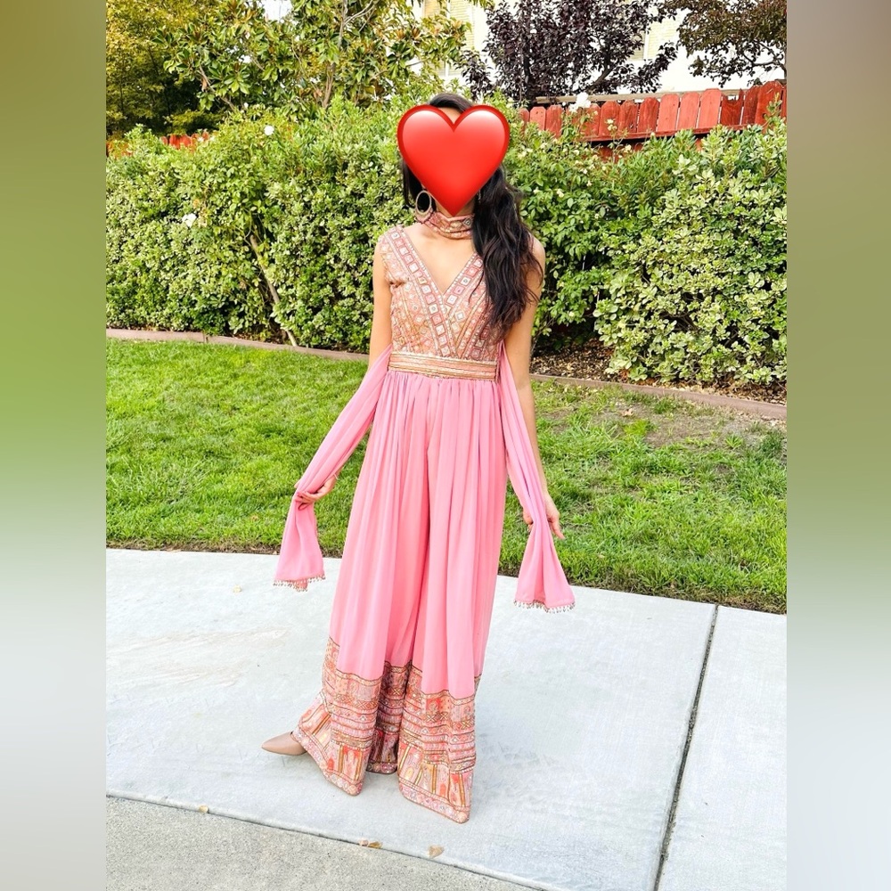 Extremely stylish Indian Jumpsuit Wedding Reception Party Wear
